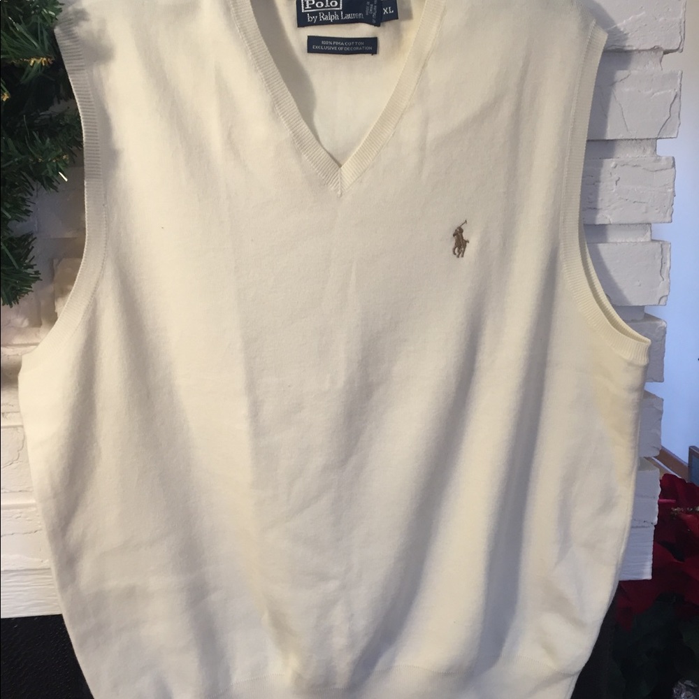 Ralph Lauren sweater vest XL